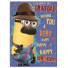 Worlds Best Grandad Minions Birthday Card