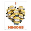 I Love Minions Mini Poster