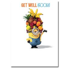 Get Well Soon Minions Card