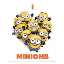 I Love Minions Mini Poster