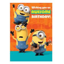 minion happy birthday cards