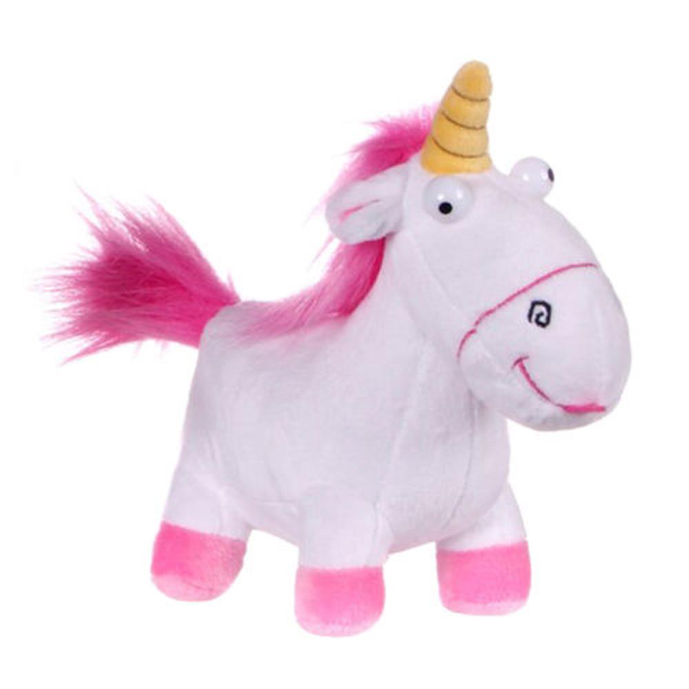pink fluffy unicorn plush