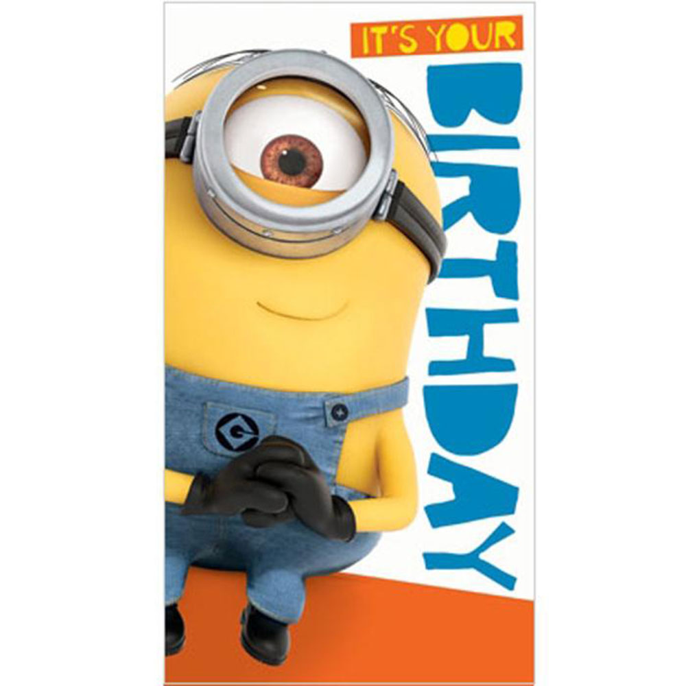 minions happy birthday cards
