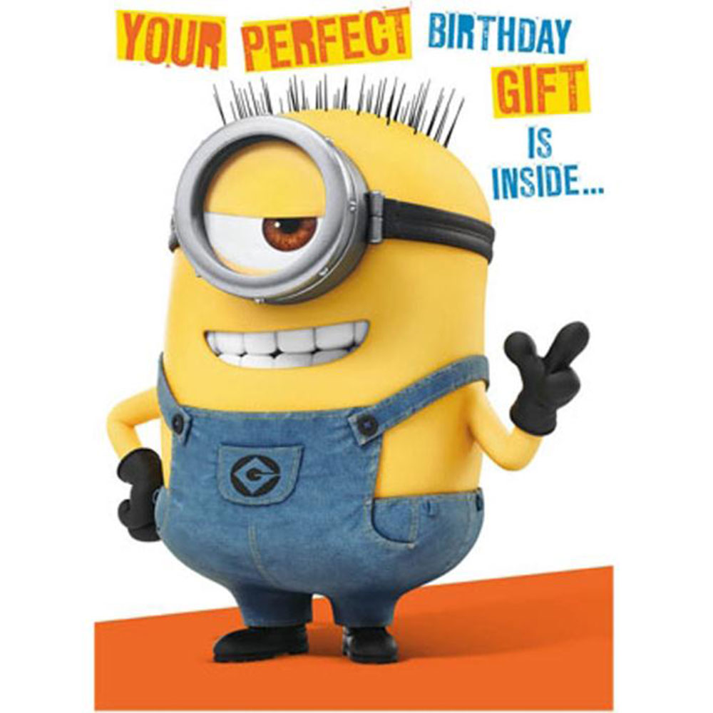 Minion Happy Birthday Card Printable