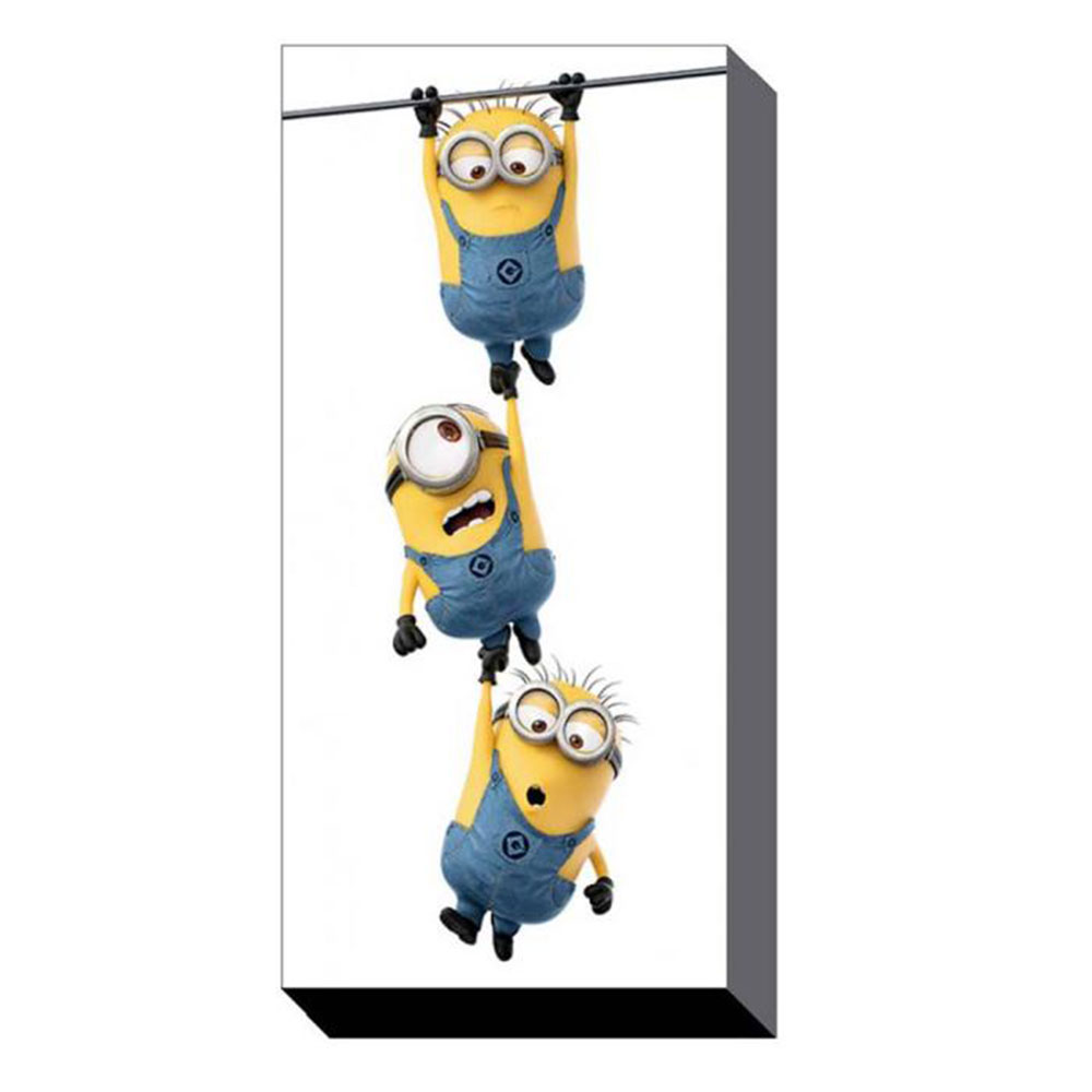 hanging minions canvas print 50cm x 100cm 4499