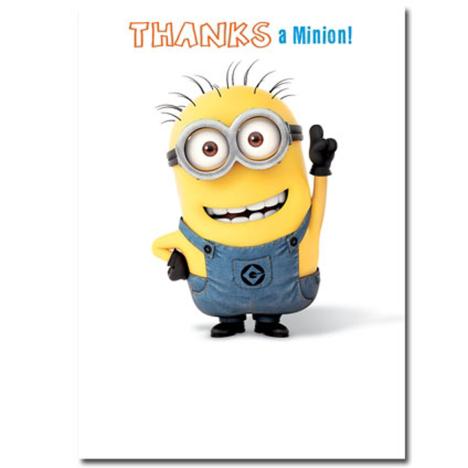 Thanks A Minion Thank You Card  £1.60