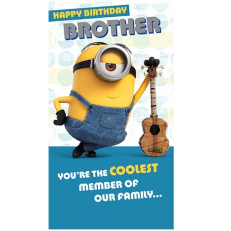 Brother Minions Birthday Card  £2.10