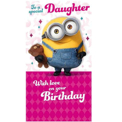 Special Daughter Minions Birthday Card  £2.10