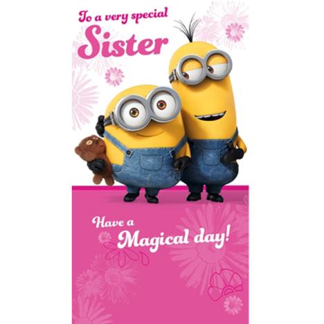 Special Sister Minions Birthday Card  £2.10