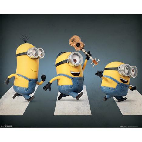 Abbey Road Minions Mini Poster   £2.99